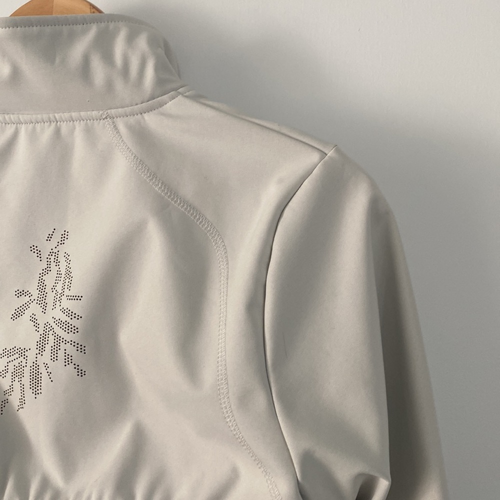 Mondetta Softshell Jacket Size Small Off-White Wi… - image 6
